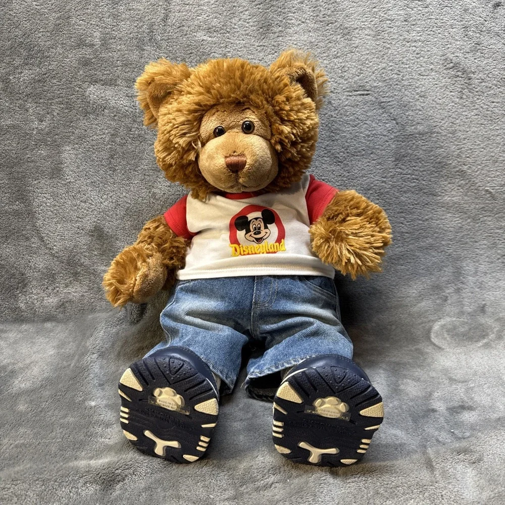 Vintage Build A Bear 90's BABW Disney Mickey Mouse Shirt Skechers‎ St. Louis MO